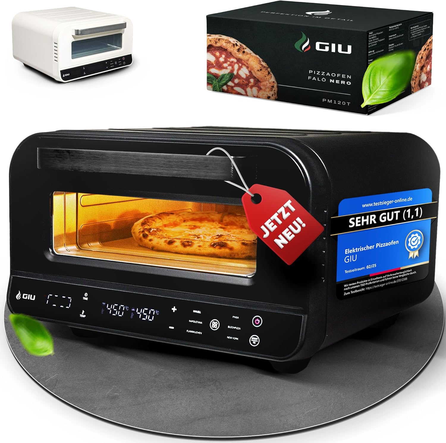 GIU Elektrischer Pizzaofen