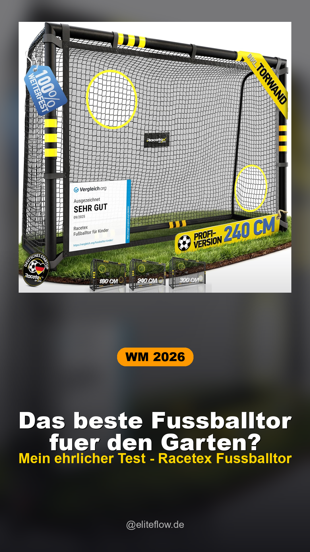 Racetex Fußballtor